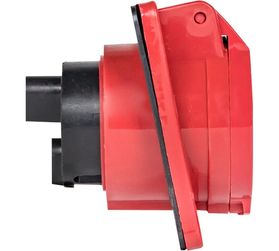 Кабельная розетка EKF 16А 3Р+Е IP44 скр 380В 414 ЭКФ ps-414-16-380
