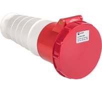 Кабельная розетка EKF 63А 3Р+N+Е IP44 переносная 380В 235 ЭКФ ps-235-63-380