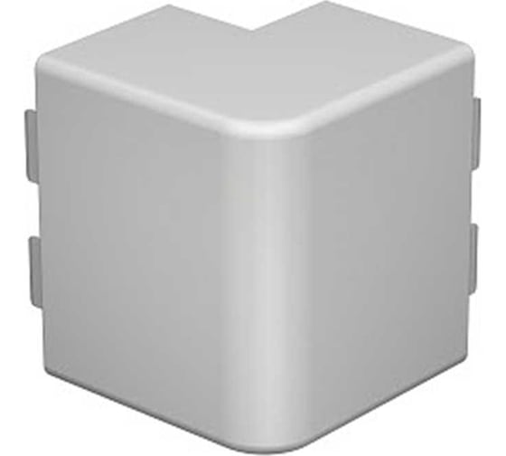 Угол OBO Bettermann внешний кабельного канала WDK 60x110 мм, ПВХ, светло-серый RAL 7035 6182615 1