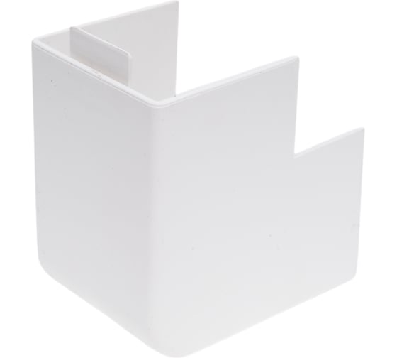 Угол внешний кабельного канала OBO Bettermann WDK 60x60 мм, ПВХ, белый (2 шт/уп) 6192319