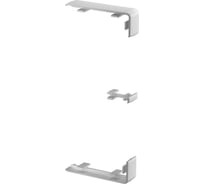 Соединитель для кабельного канала OBO Bettermann Rapid 45-2, 53x130 мм, ПВХ, светло-серый RAL 7035 (6 штук/упаковка) 6113212