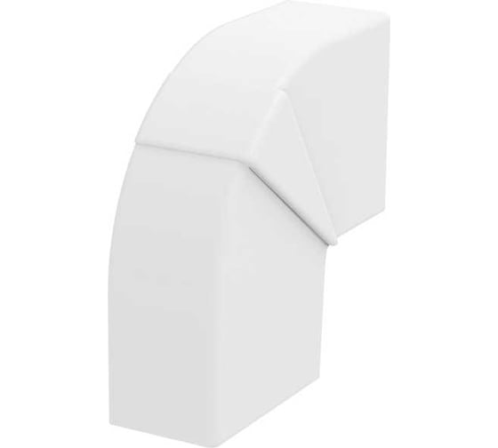 Угол плоский кабельного канала OBO Bettermann WDK 12x22 мм, ПВХ, белый (4 шт/уп) 6154232 1