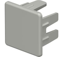 Заглушка OBO Bettermann торцевая кабельного канала WDK 25x25 мм, ПВХ, серый RAL 7030 6158730