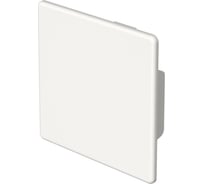 Заглушка торцевая кабельного канала OBO Bettermann WDK 60x60 мм, ПВХ, белый (10 штук/упаковка) 6193285