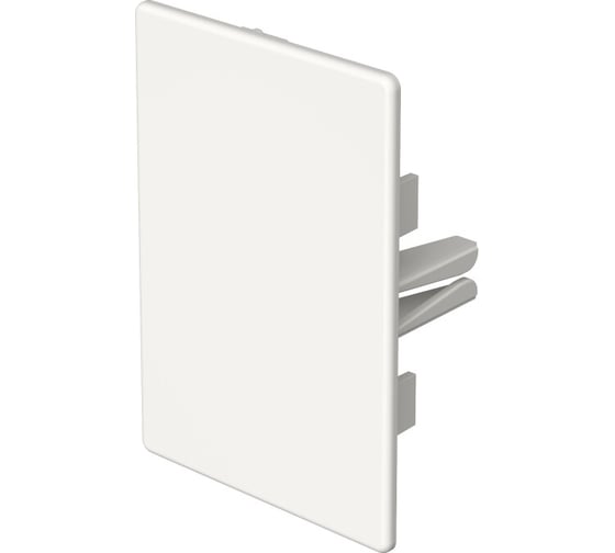 Заглушка OBO Bettermann торцевая кабельного канала WDK 60x90 мм, ПВХ, белый 6193293 1