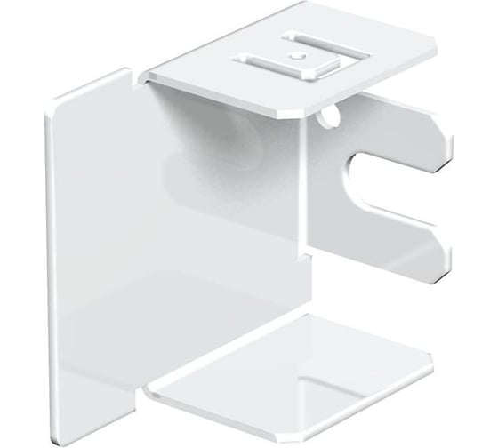 Заглушка OBO Bettermann кабельного канала LKM 40x40 мм, сталь белый 6249418 1