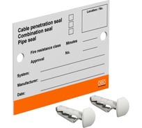 Маркировочная табличка OBO Bettermann (англ.яз) 7205429