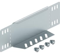 Переходник/концевик для листовых лотков OBO Bettermann RWEB 840 DD, B=400 мм, h=85 мм, сталь, горячий цинк 7107382