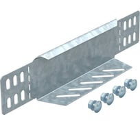 Переходник/концевик для листовых лотков OBO Bettermann RWEB 660 DD, B=600 мм, h=60 мм, сталь, горячий цинк 7106130