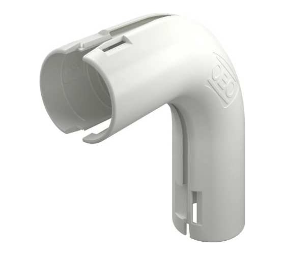 Дуга для трубы OBO Bettermann Quick-pipe, пластик M20, белая (5 шт/уп) 2154064