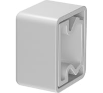 Кольцо для защиты кромок короба OBO Bettermann LKM 24x30 мм (предотвращает повреждение кабелей при прокладке) ПВХ серый 6249844