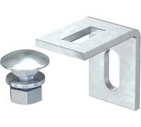 Уголок крепежный OBO Bettermann BW 60 40 FT, универсальный, 60x60x40 мм, сталь, горячий цинк (10 шт/уп) 6019560