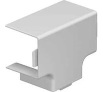 Отвод OBO Bettermann T-образный кабельного канала WDK 40x40 мм, ПВХ, белый 6192548