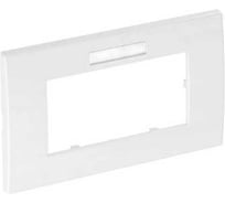 Рамка двойная OBO Bettermann 2хModul45 (для ЭУИ 45x90 мм) для маркировки, горизонт., белая (для 6288583 и 6288576) 6119352