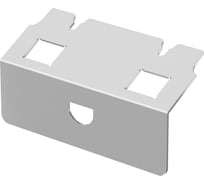 Суппорт для монтажа 2 информационных модулей, тип C, для UDHome2 OBO Bettermann (сталь нержавеющая) размер монтажных отверстий 19,3x14,8 мм 7368474