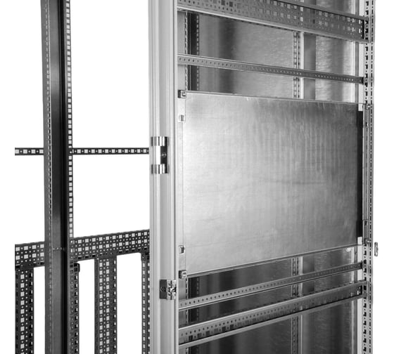Монтажная панель ELBOX секционная, 1100 x 300 для шкафов ширина/глубина 400 и 1200 мм EMS-SMP-1100.300 1