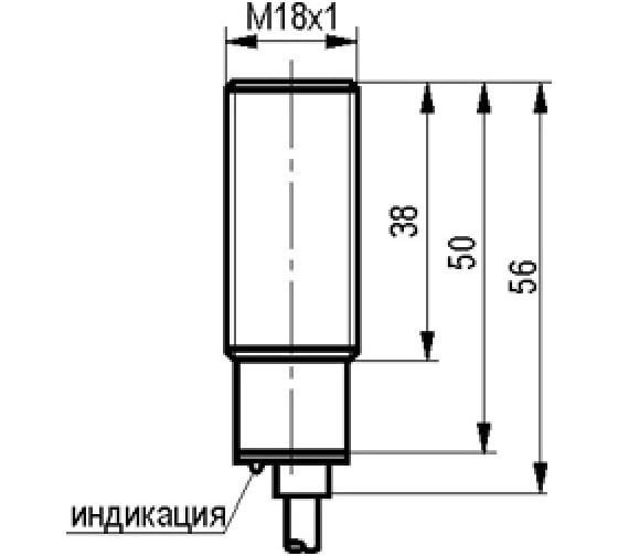 Индуктивный датчик ТЕКО ISB A4A-43P-5-LZ 00-00024100