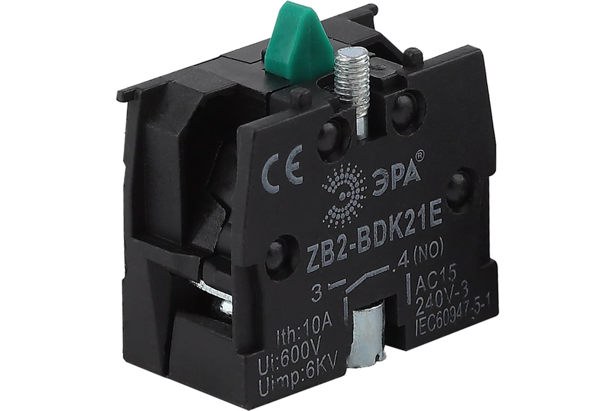 Контактный блок ЭРА, 1з для серии LAY5 40/960/7680 Б0045694 - выгодная ...