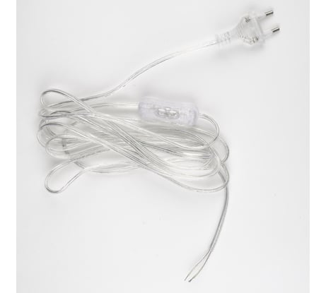 Сетевой шнур Uniel UCX-C12/01A-350 CLEAR UL-00007233