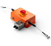 Аварийный тросовый выключатель ТЕКО АТВ-0102, двусторонний, 1НО/НЗ,ДРТ -45°C...+65°C,IP54(трос 30,50,70,100м), 00-00039924