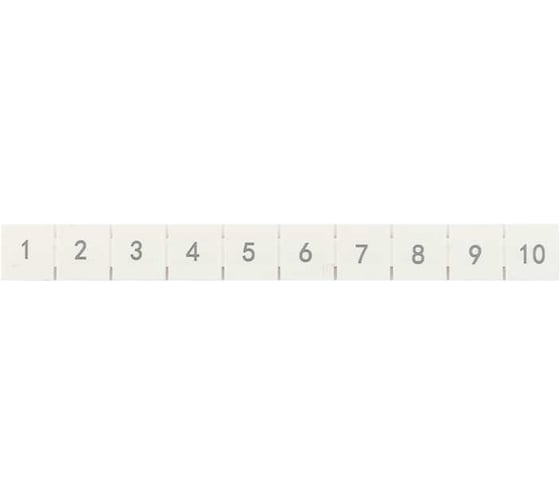 Маркировка для клемм 10/16/35/90 UT 1-50 EKF scr-ut-mrk-10-90-1-50