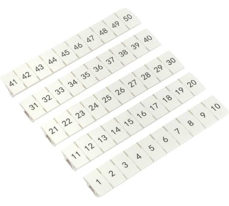 Маркировка для клемм 4 UT 1-50 EKF scr-ut-mrk-4-1-50