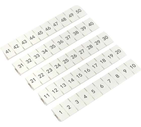 Маркировка для клемм 4 UT 1-50 EKF scr-ut-mrk-4-1-50 1