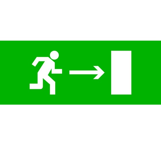 Пиктограмма EKF Направление направо, 320х120мм, для EXIT, SAFEWAY-40 pkal-01-04