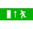 Пиктограмма EKF Направление прямо, 320х120мм, для EXIT, SAFEWAY-40 pkal-01-05 1