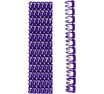 Кабельный маркер EKF, 4кв мм "3" оранжевый PROxima plc-4-3