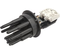 Муфта оптическая тупиковая ООО Лентамет МВОТ-4120-44-48-4К12/3Т/КМ1 (GJS-2D), вводы под ТУТ 16492