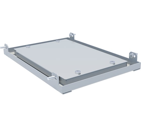 Нижняя сальниковая панель EKF AVERES, глухая, ширина 300 мм, глубина 400 мм PB3D400
