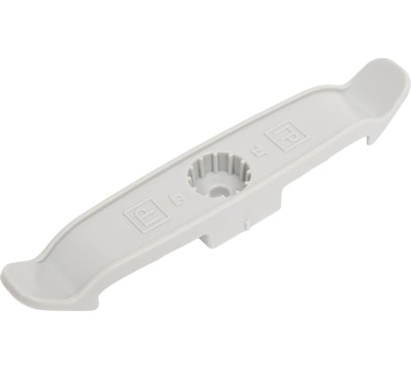 Держатель плоского кабеля Промрукав двусторонний для прямого монтажа на 4 места серый 20 шт. PR13.0440