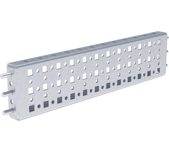 Широкая рейка EKF с торцевым монтажом, 4 шт Д400 AVERES ARW400T 1