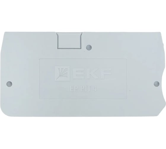 Заглушка EKF для 4 Push-in серая EP-PIT-4