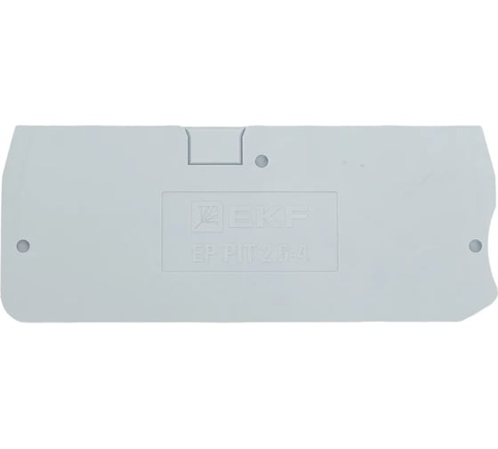 Заглушка EKF для 2.5 Push-in 4 вывода серая EP-PIT-2,5-4