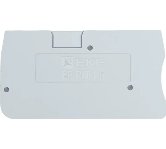 Заглушка EKF для 1.5 Push-in серая EP-PIT-1,5