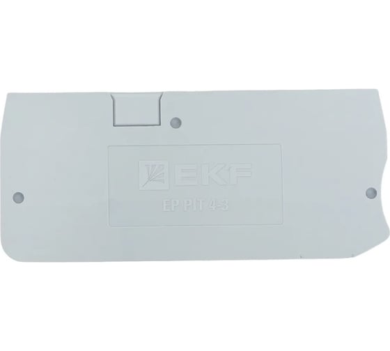 Заглушка для 4 Push-in 3 вывода EKF серая EP-PIT-4-3