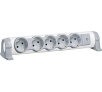 Многорозеточный блок Legrand''Комфорт'' 5 x 2К+З поставляется без кабеля 694634