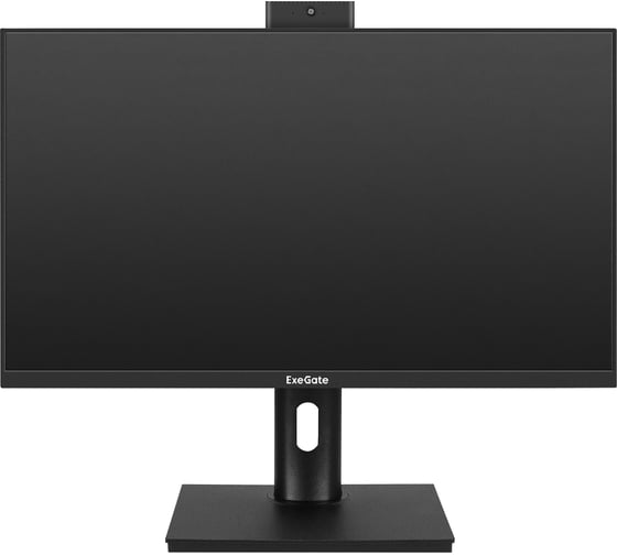 Монитор ExeGate со встроенной веб-камерой и аудио 23.8" SuperView EV2407TA IPS LED Grade A+, FHD, 1920x1080 75Гц, 16:9, 250cd/m2, 1000:1, 178/178, 5ms, Spe 297247