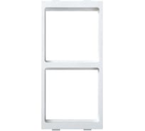 Адаптер Simon для 2-х механизмов 27, S-модуль, белый S78-9