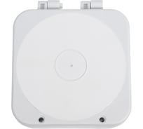 Коробка монтажная распределительная двухкомпонентная для видеокамер Рувинил ТУСО 133x120x60 мм HF IP68 белая 67080Б