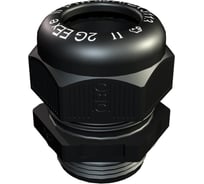 Кабельный ввод взрывозащищенный OBO Bettermann M25 черный 2050331