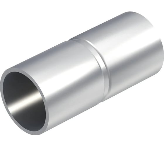 Муфта соединительная алюминиевая OBO Bettermann без резьбы, для труб D=16 мм (50 шт/уп) 2046022 1