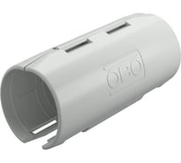 Муфта соединительная OBO Bettermann Quick-pipe, пластик M16, серая (10 шт/уп) 2154081