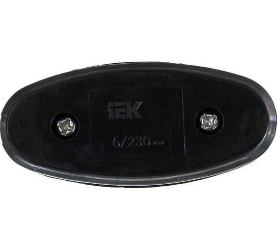 Одноклавишный выключатель IEK ВБ-01Ч разборный, для бра, черный EVB10-K02-10