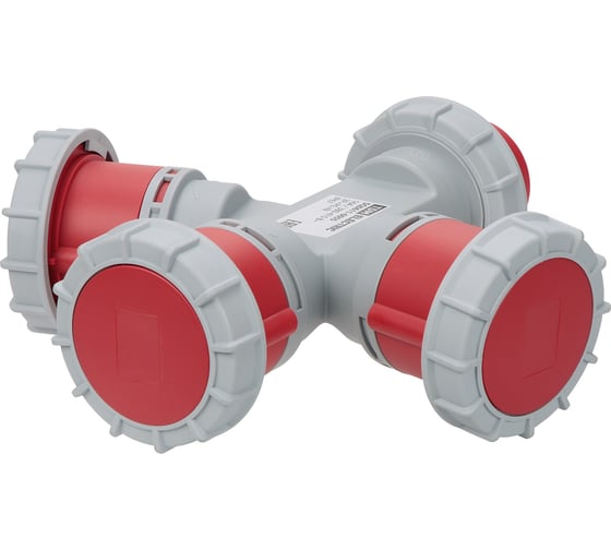 Адаптер трехлучевой TDM ELECTRIC IP67 16А 3Р+PЕ+N 380В SQ0611-0055