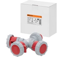 Адаптер трехлучевой TDM ELECTRIC IP67 16А 3Р+PЕ 380В SQ0611-0054