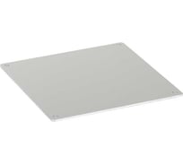 Верхняя крышка для цоколя Simon, глухая, алюминий KTA904-8