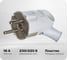 Вилка с кольцом Smartbuy с заземлением белая 16А 250В SBE-16-P03-w 1